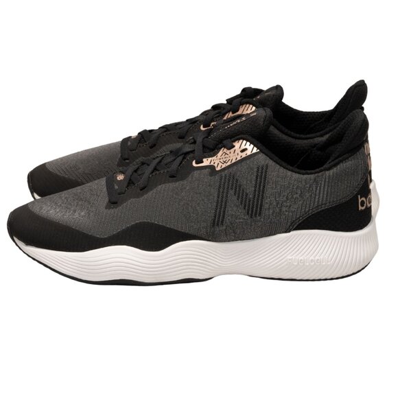 New Balance Women's FuelCell Shift Tr V1 Cross Trainer Black Gold Metallic 10.5 - Picture 6 of 14